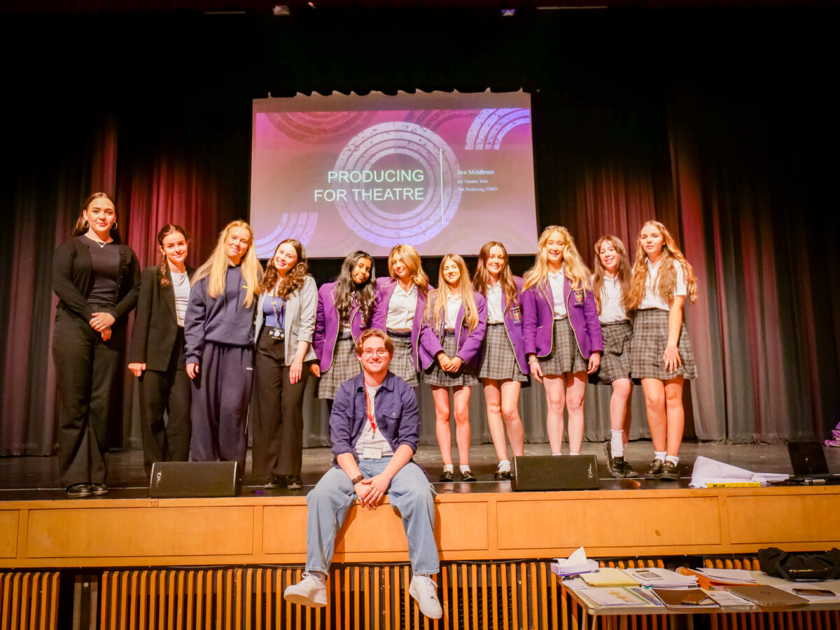 Alumni Ben delivers Theatre Production Workshop