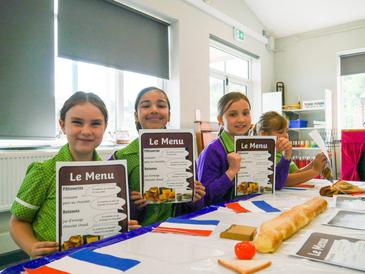 Prep 2 and 3 enjoy a French Breakfast
