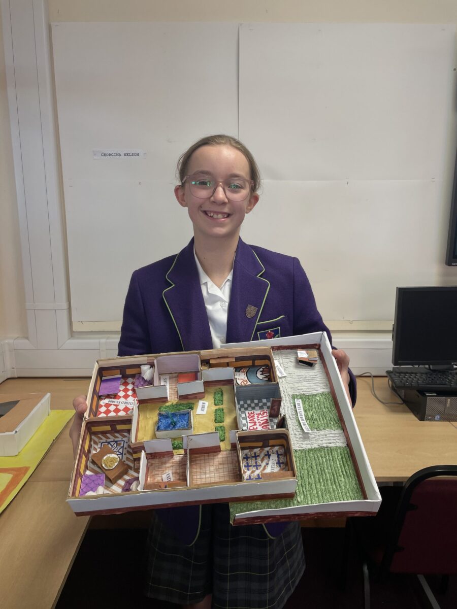 Year 7 Roman Villa Competition: Creativity and Classicism in Action